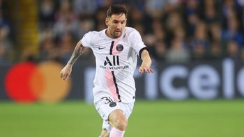 Messi y un casi golazo en su debut con PSG en la Champions