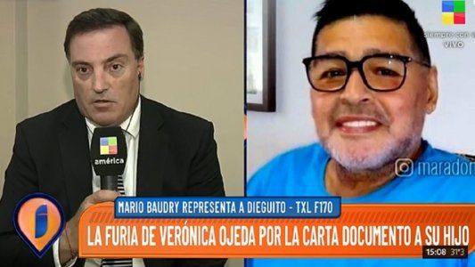 Mario Baudry tras la carta documento a Dieguito Fernando: Lo tomé como una provocación innecesaria para Verónica