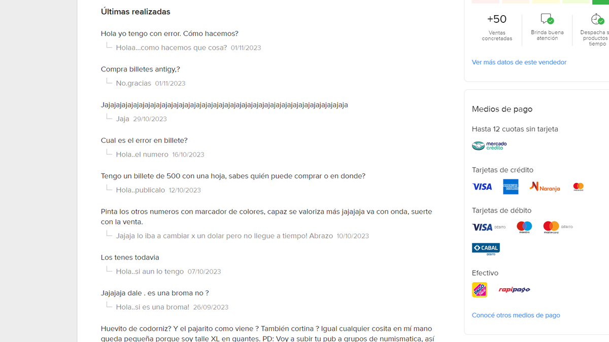 Se quiere salvar con un "error raro" en un billete de $ 1000 y no paran de bardearlo Se quiere salvar con un "error raro" en un billete de $ 1000 y no paran de bardearlo