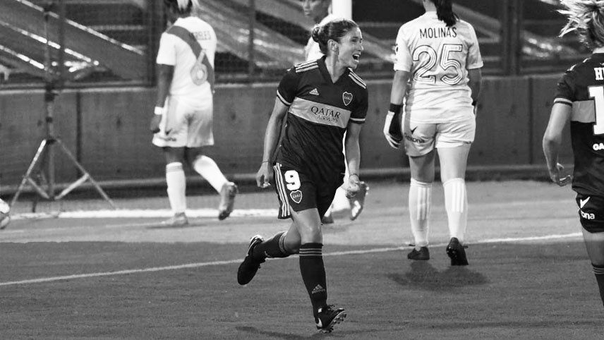 Andrea Ojeda, goleadora de Boca y del torneo: Ahora queremos ganar la Libertadores