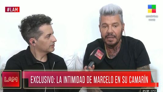 Marcelo Tinelli habló de la gran boda de su hija Cande y Coti Sorokin: Se me pianta un lagrimón