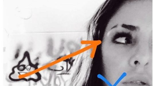 Cande Tinelli ahora se rapó parte de la ceja