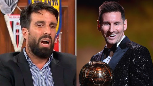Flavio Azzaro apareció criticando a Messi en un video del Balón de Oro y estallaron los memes