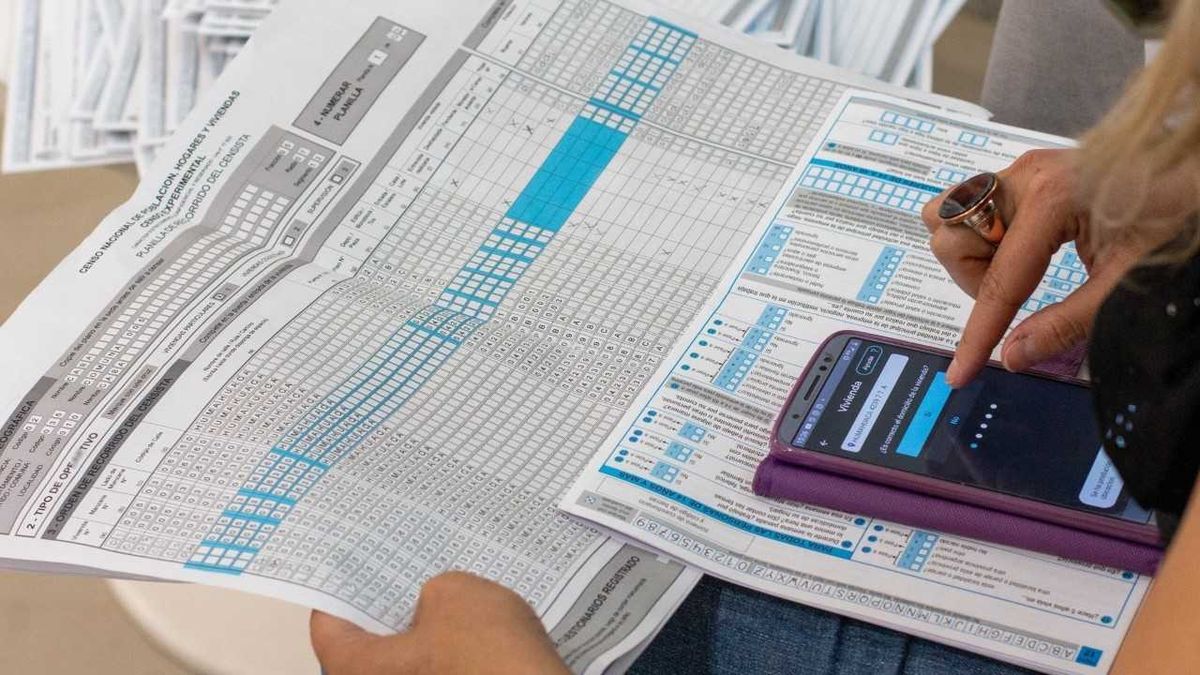 El Censo Nacional 2022 comenzó este miércoles con su etapa digital (Foto: Gobierno Nacional).