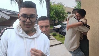Callejero Fino salió de la cárcel y protagonizó un emotivo reencuentro con su hijo: el video