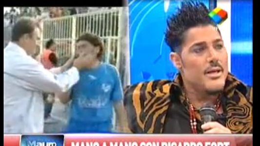Ricardo Fort volvió a cuestionar las actitudes de Maradona