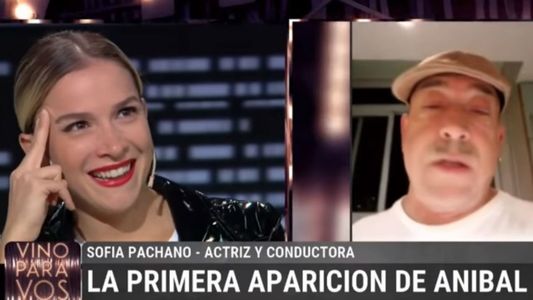 La reaparición en tevé de Aníbal Pachano con un emotivo mensaje a su hija