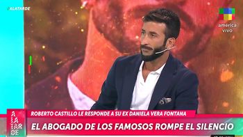 roberto castillo, el novio de cinthia fernandez, le respondio a su ex tras la demanda por alimentos: elegi...