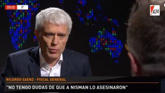 El fiscal Sáenz no duda: Hay que investigar a Cristina por la muerte de Nisman