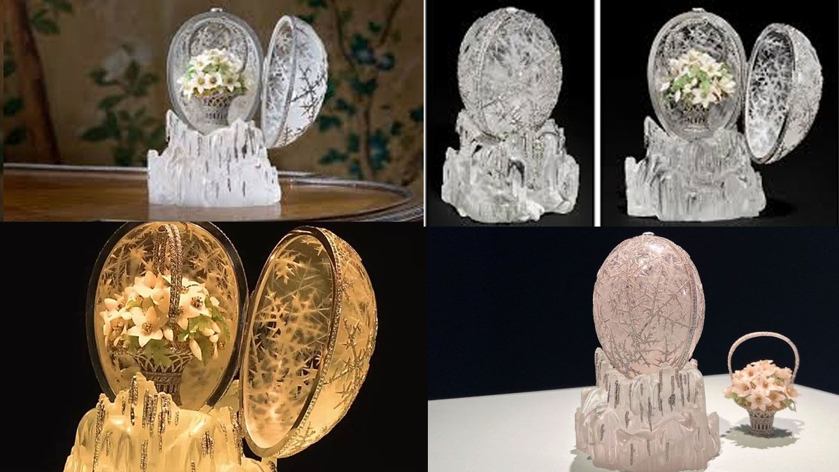 Una muestra del huevo de Fabergé que batió récords en una subasta. (Foto: A24.com)  