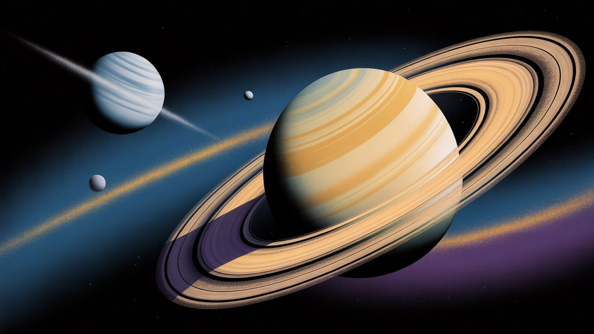 Mercurio oposición Saturno: cuando la mente pide un recreo. Foto: Ideogram