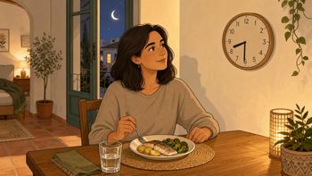 La elección de los alimentos y el horario de la última comida del día son claves para favorecer el descanso nocturno.