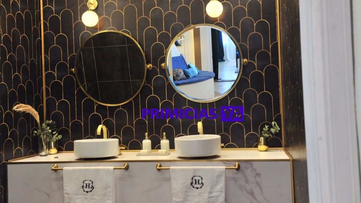 El baño de El hotel de los famosos 