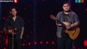Los hermanos que emocionaron a todos en La Voz Argentina