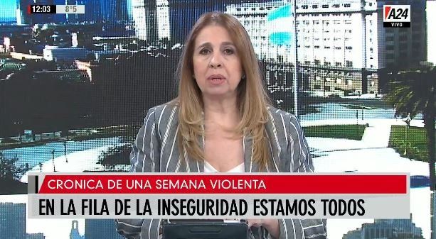 “Los delincuentes tienen que estar en la cárcel y los jubilados, tranquilos en sus casas, sin miedo y sin armas”