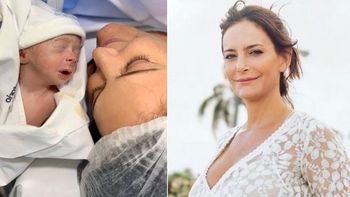 Luciana Aymar fue mamá y presentó a su hijo con una dulce foto