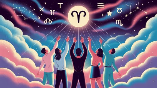Astrología: 5 signos brillarán con fuerza tras la llegada de la Luna en Aries en julio 2025
