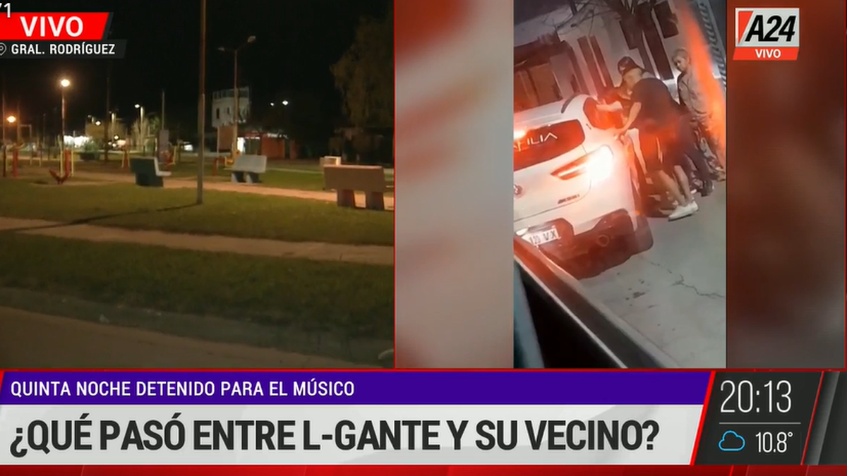 El video que podría favorecer a L-Gante.&nbsp;