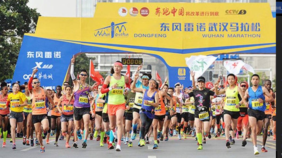 La maratón de Wuhan
