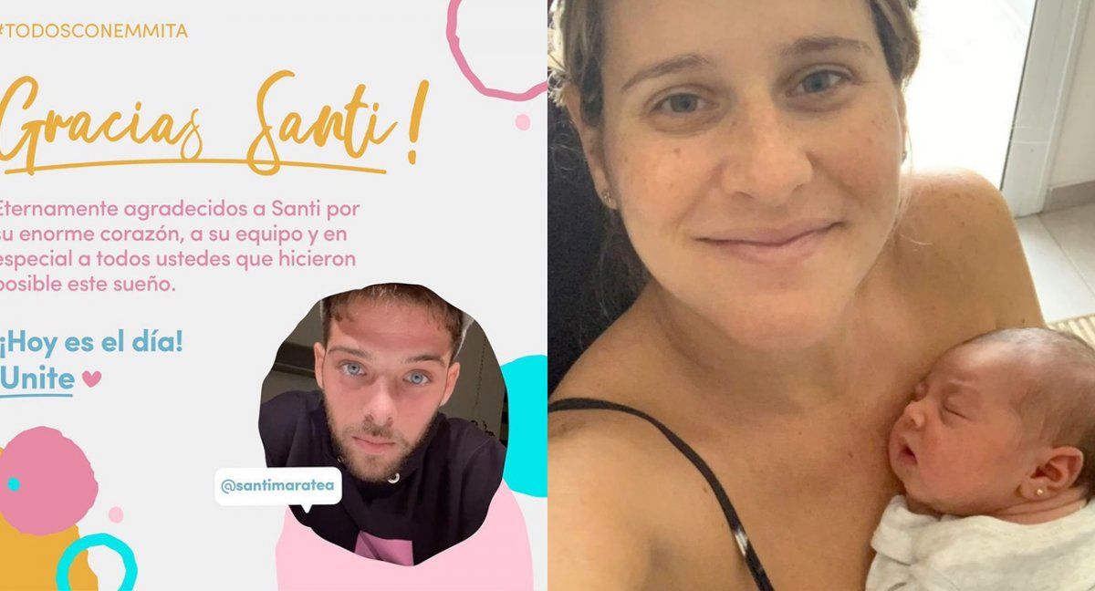 Récord solidario de Santi Maratea para ayudar a Emmita