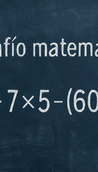 Desafío Matemático: ¿te animás a resolver este reto con sumas y restas?
