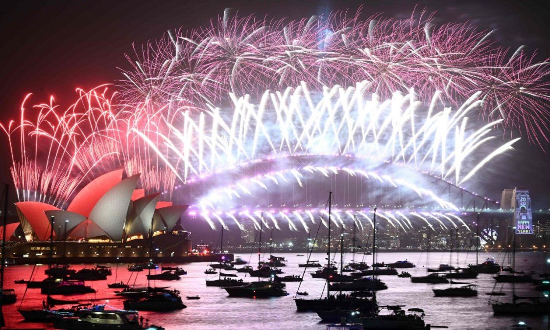 Bienvenido 2020: así van recibiendo al nuevo año alrededor del mundo