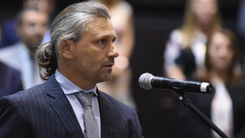 El polémico mensaje de Marcos Di Palma mostrando un helicóptero antes del discurso de Macri