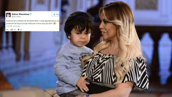 Verónica Ojeda llevó a Dieguito Fernando a lo de Susana Giménez y Dalma la castigó