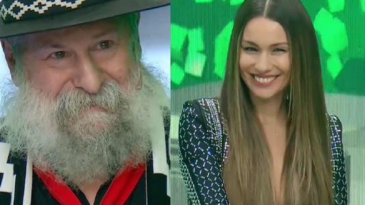 Un payador deslumbró a Pampita en Los 8 escalones: Le entrego mi corazón