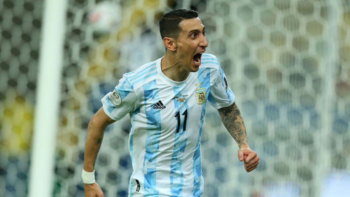 Di María fue el héroe de la final con un golazo.