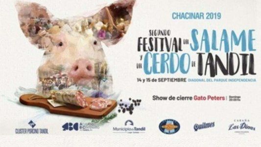Militantes veganos contra la Fiesta del salame de Tandil