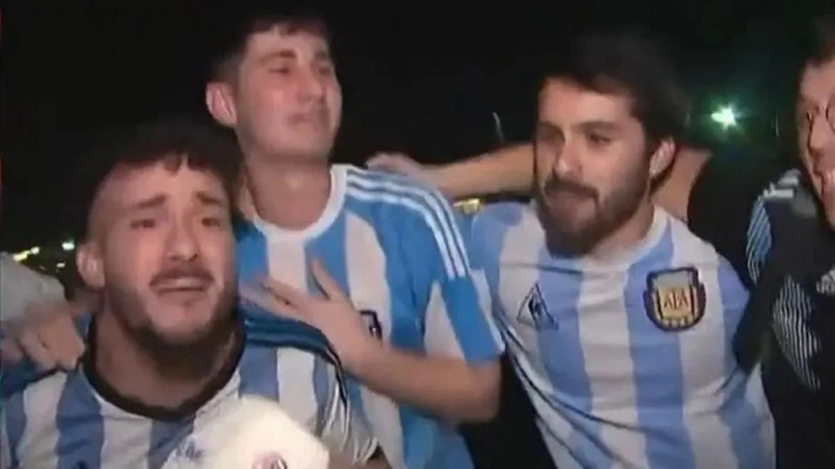 Mundial Qatar 2022: Francia repudió el hit xenófobo y transfóbico de los hinchas argentinos (Foto: captura TYC Sports).
