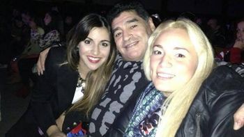 Se filtró un audio con insultos de Gianinna Maradona a Diego y Rocío Oliva