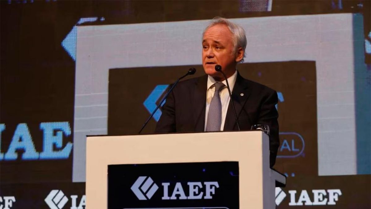 Werning cuestionó el nivel de las tasas para las familias y respaldó los cambios en la Carta Orgánica de la entidad. (Foto: @IAEF_oficial)