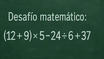 La regla esencial para resolver este desafío matemático es conocido como PEMDAS (por sus siglas en inglés) o jerarquía de operaciones.
