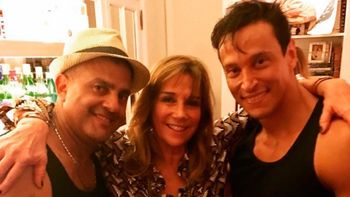 Marcela Tinayre sorprendió a sus amigas con un show solo para mujeres