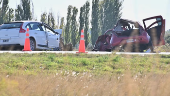 Murieron 4 y hay 4 heridos: volvían del fin de semana, chocaron entre 3 vehículos y el dolor es inmenso