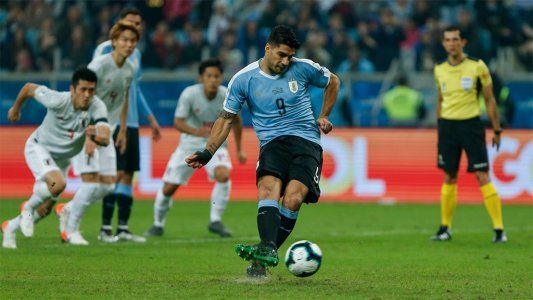 El VAR sigue como protagonista en la Copa América y le permitió a Uruguay empatarle 1-1 el partido a Japón