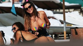 Karina Jelinek habló de las fotos prohibidas que publicó un medio estadounidense