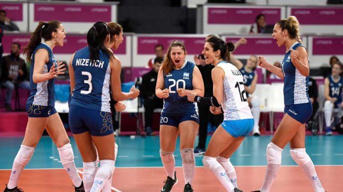 Lima 2019: Las Panteras vencieron a Brasil en sets corridos y están en la semifinal del voleibol femenino