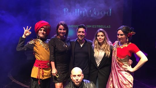 Dalma Maradona, Nancy Pazos junto a Jey Mammon en Bollywood