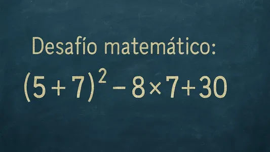 Desafío matemático: la cuenta parece fácil, pero muchos cometen un error frecuente