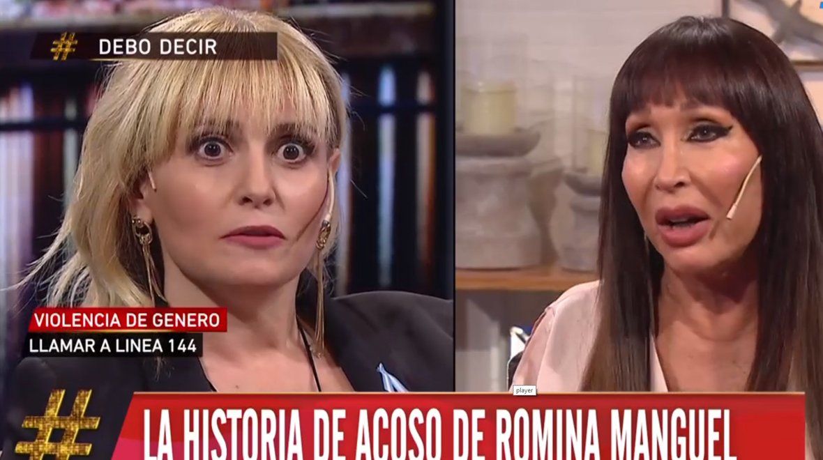 Moria Casán a Romina Manguel por el caso de acoso: Tu acto fallido fue una guachada