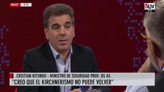 Ritondo: Atrás de Alberto Fernández está La Cámpora, que es venganza, revanchismo y una forma de hacer política de los 70