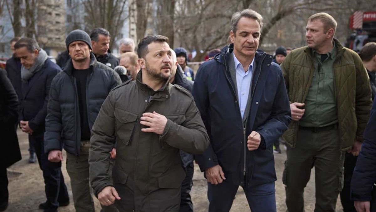 El presidente de Ucrania