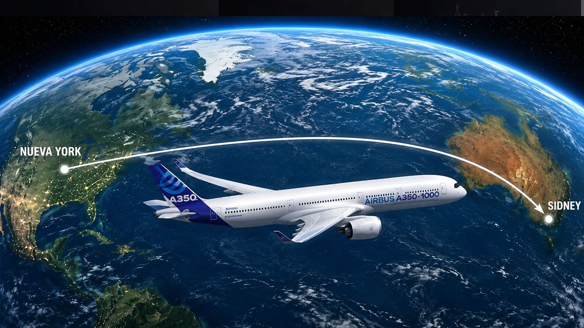 El vuelo de prueba para el viaje de casi un día sin tocar tierra. (Foto: A24.com)
