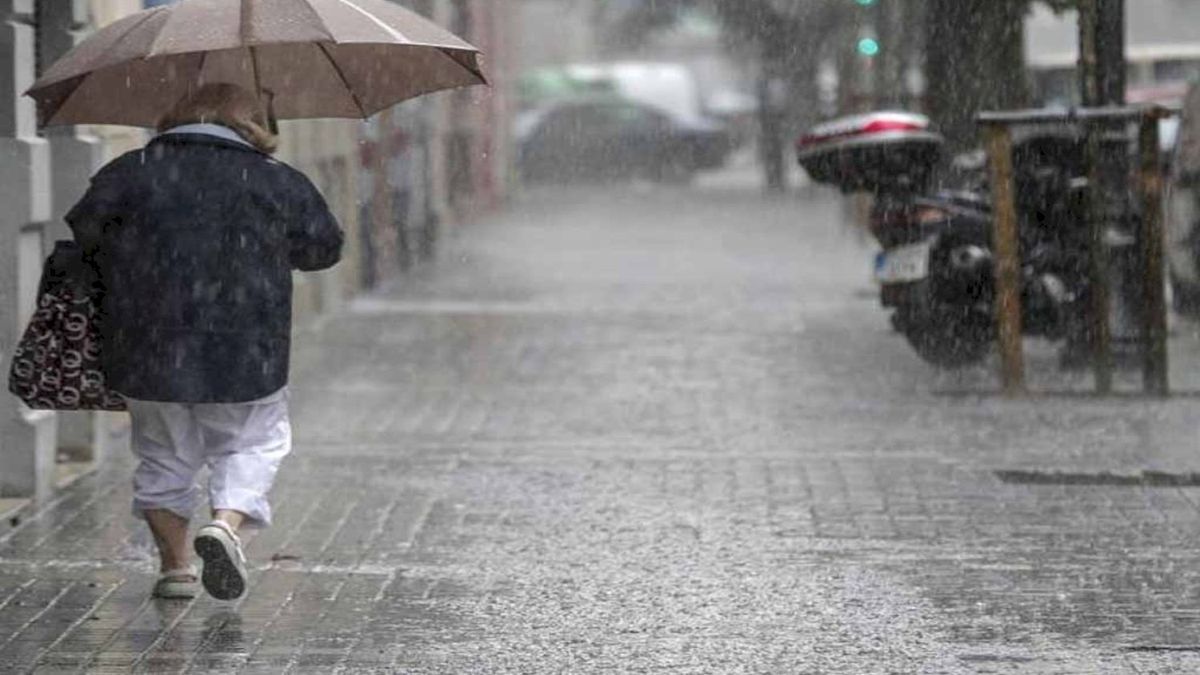 Atención: rige una alerta naranja en las provincias de Buenos Aires y Río Negro (Foto: Diario Hoy).