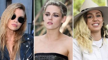 Filtran fotos íntimas de Kristen Stewart, Miley Cyrus y Stella Maxwell