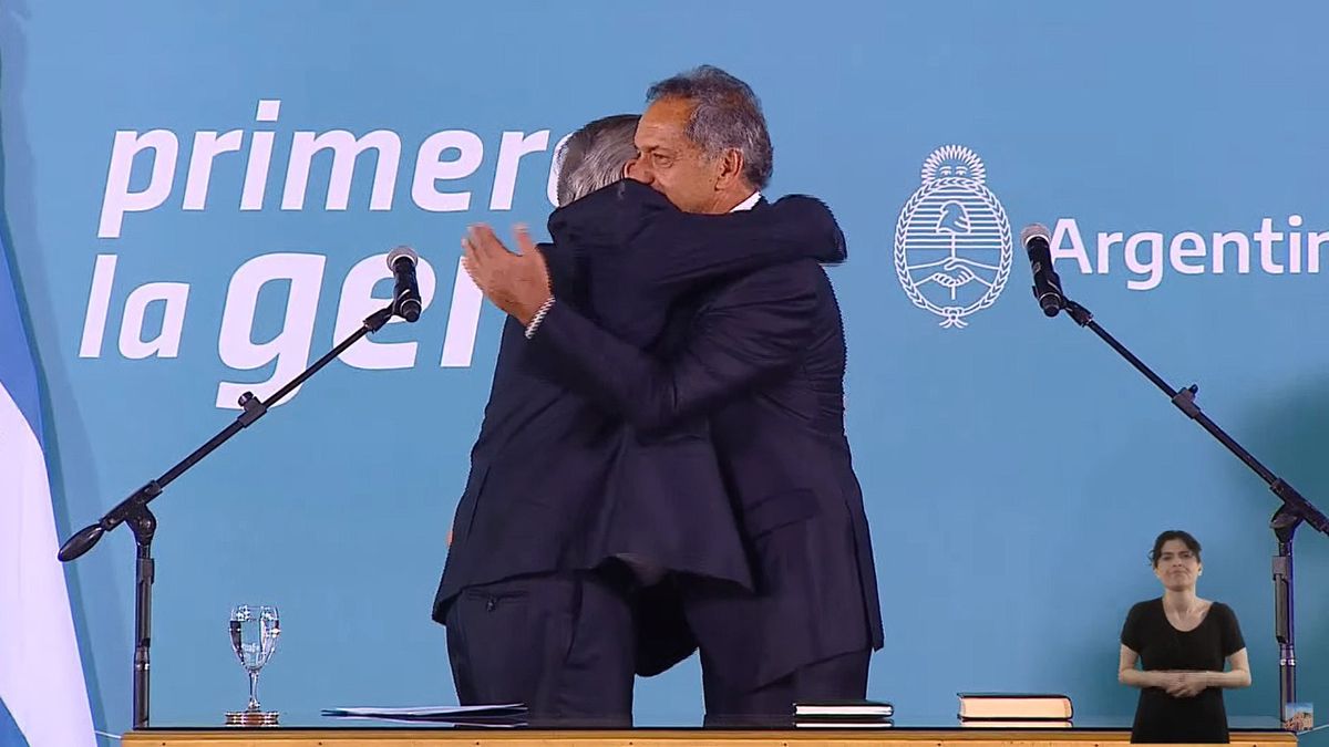 Asumió Daniel Scioli como ministro de Producción. (Foto: Presidencia)