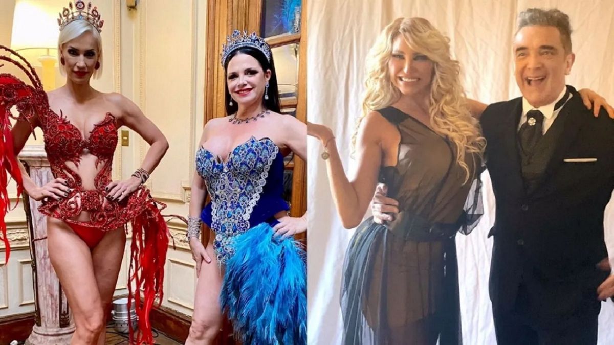 Nito Artaza junto a Vicky Xipolitakis, Ingrid Grudke y Adriana Chaumont.&nbsp;